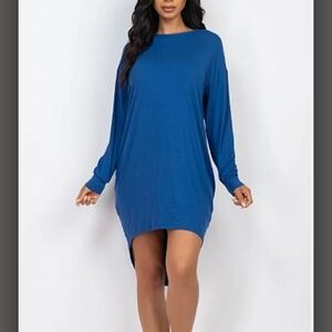 Periwinkle Mid length dress